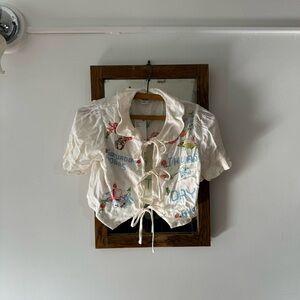 Kimchi Blue Tie Top NWT